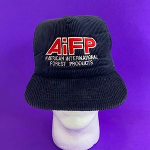 Vintage AiFP Corduroy NewEra Snapback